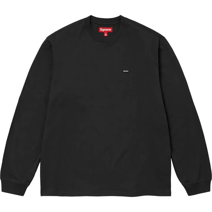 Supreme T Shirt Long Sleeve Small Box Logo Black