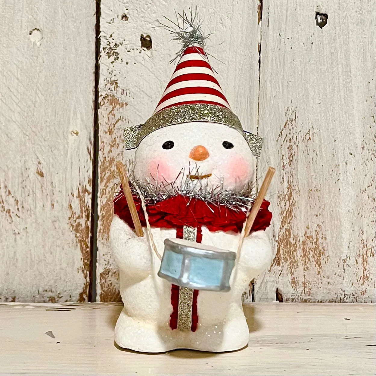 Tabletop Little Drummer Snowman