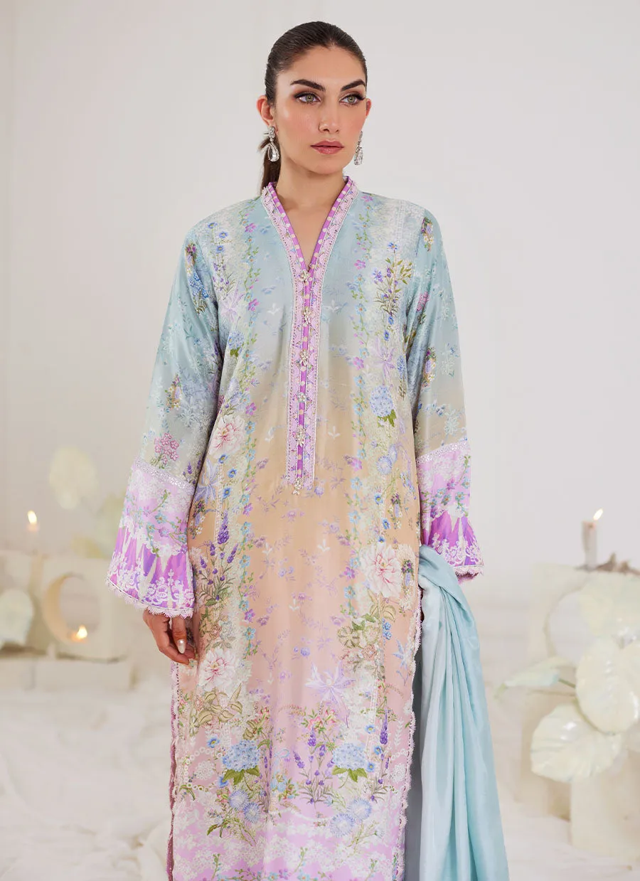 Teresa Ombre Shirt And Dupatta