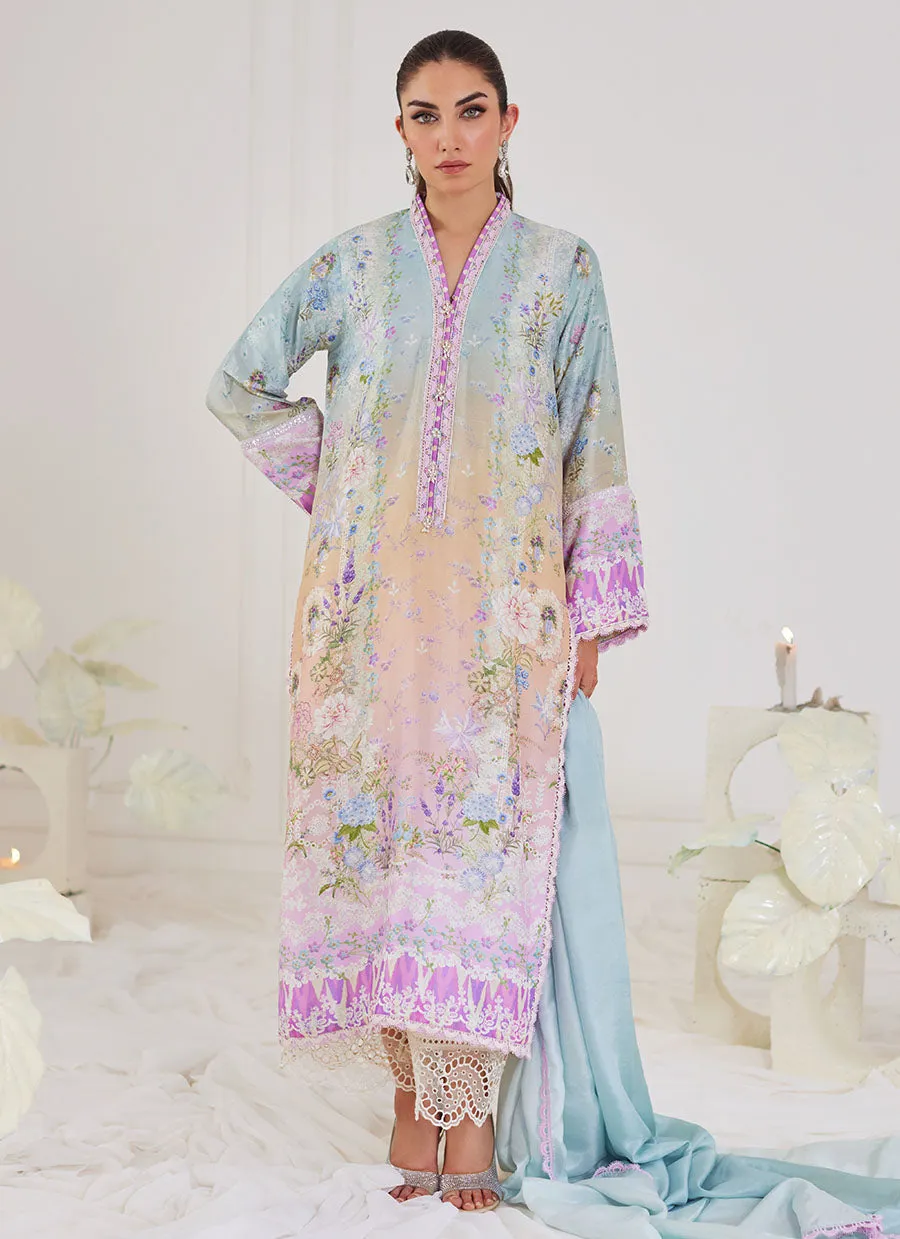 Teresa Ombre Shirt And Dupatta