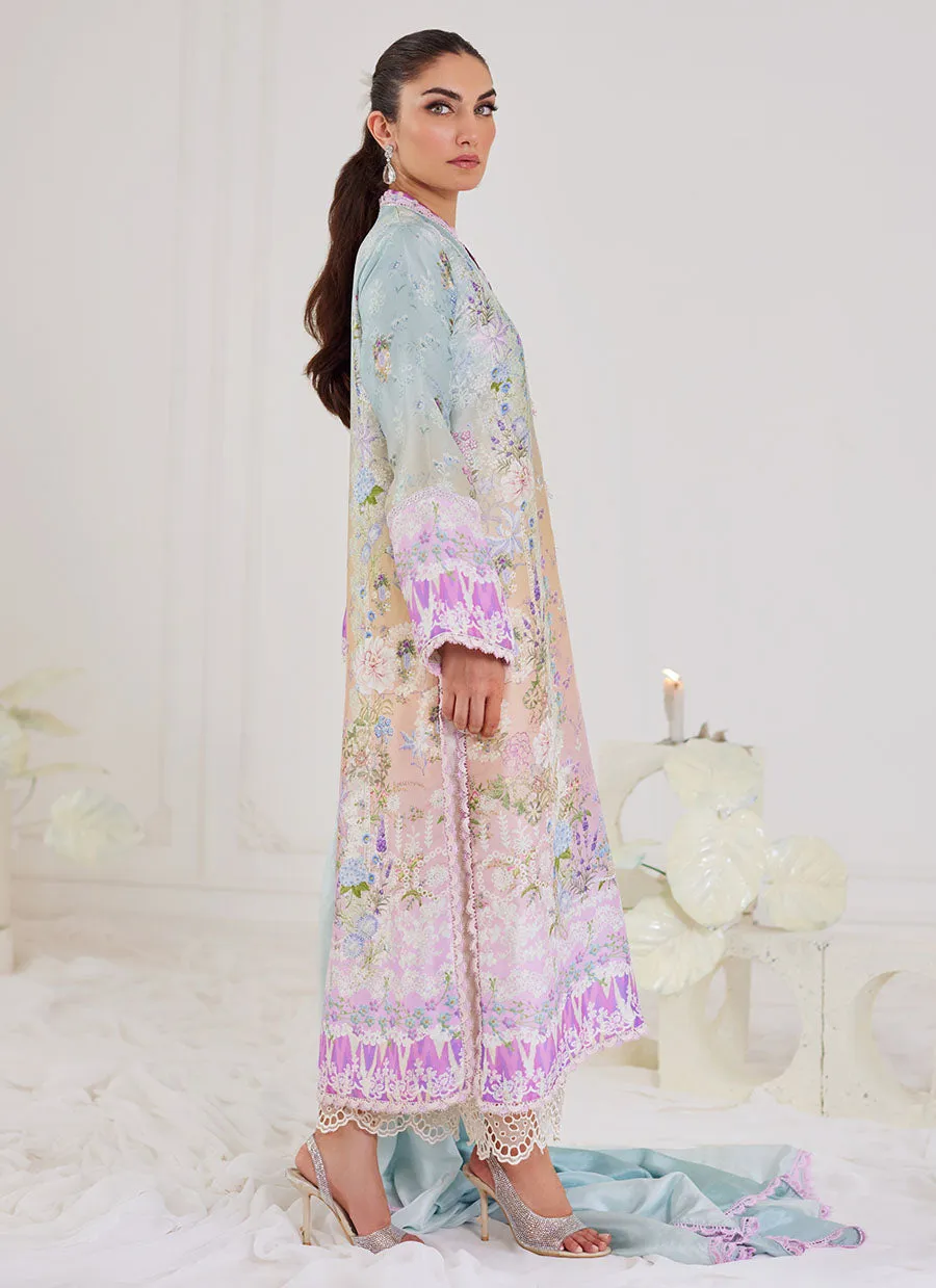 Teresa Ombre Shirt And Dupatta