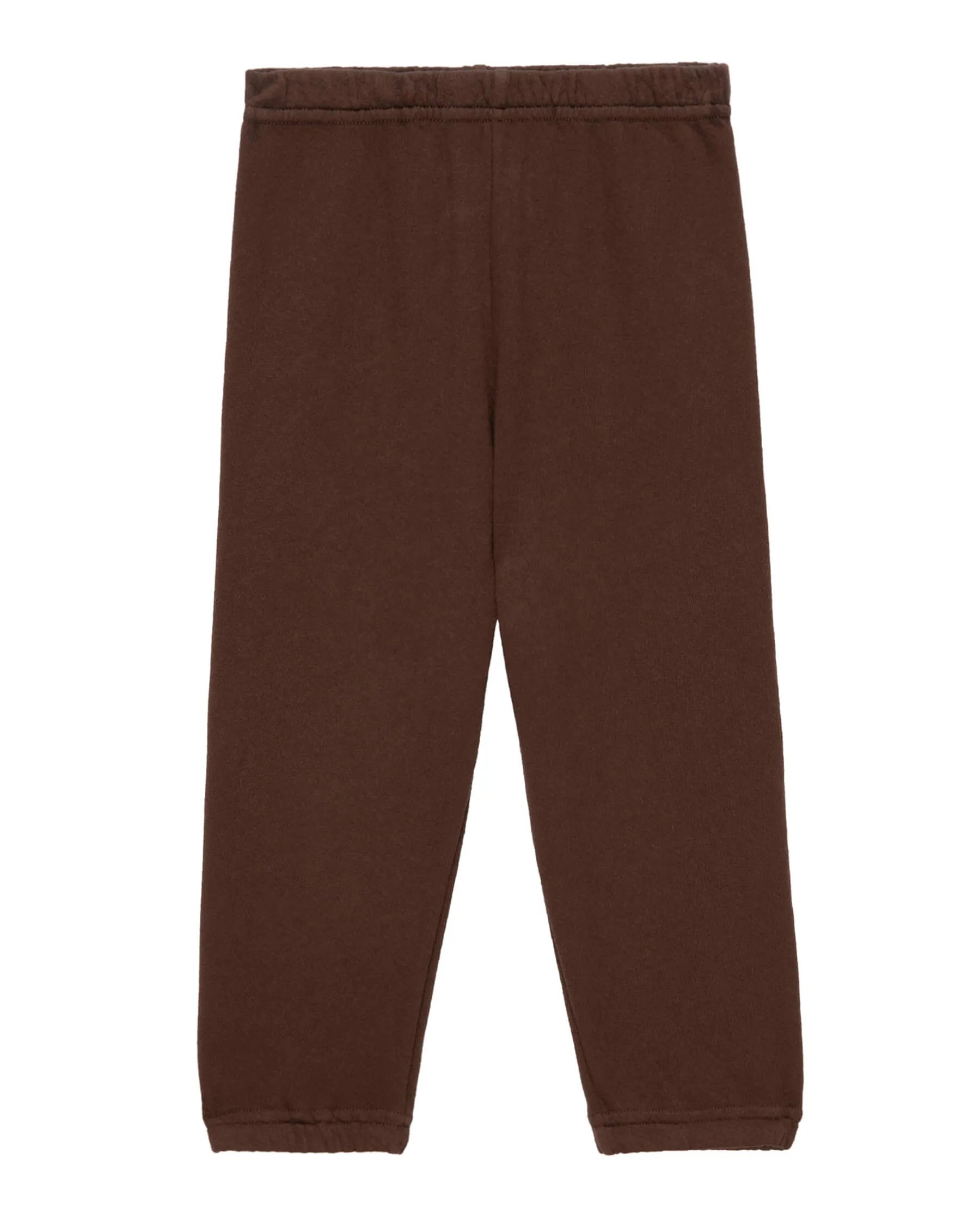 The Little Stadium Sweatpant. Solid -- Toasted Walnut