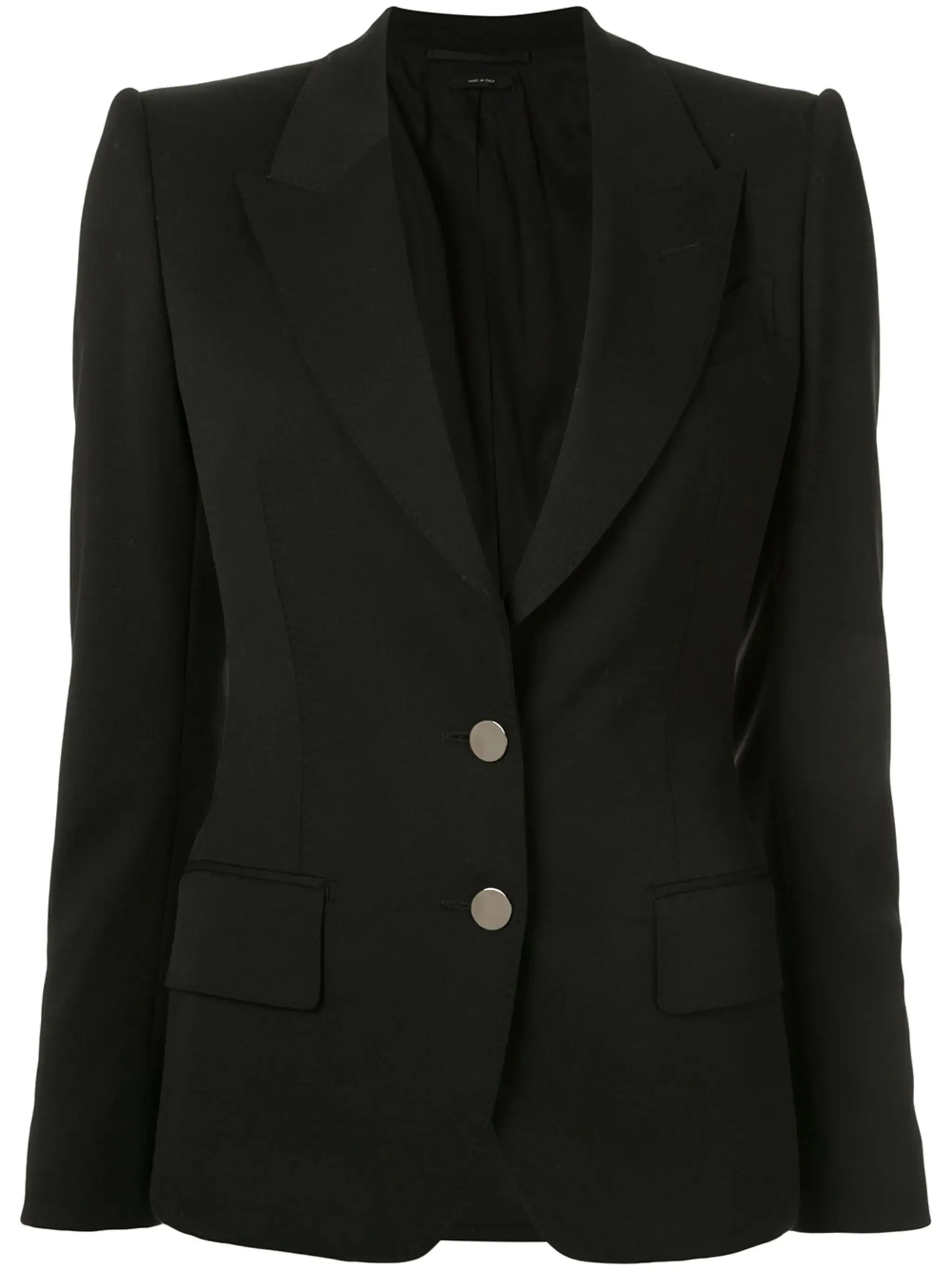 Tom Ford Single Breasted Fitted Wool Blazer