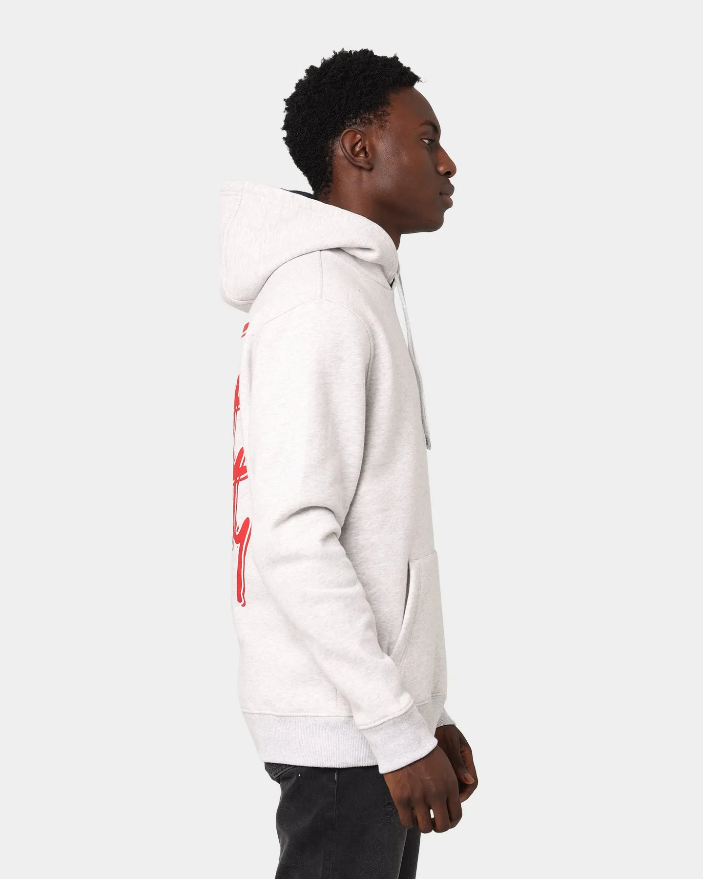 Tommy Jeans Essential Script Hoodie Silver/Grey Heather