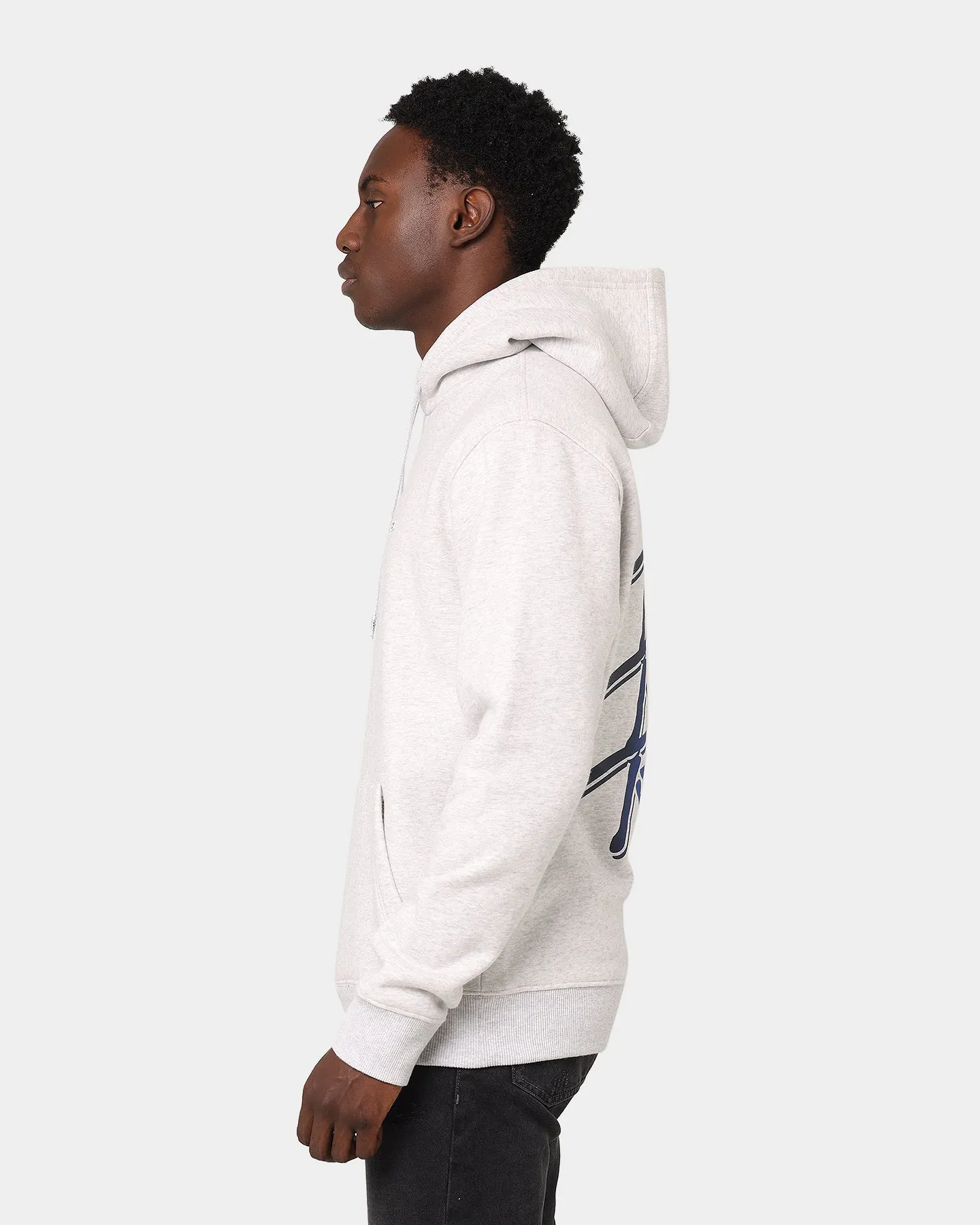 Tommy Jeans Essential Script Hoodie Silver/Grey Heather