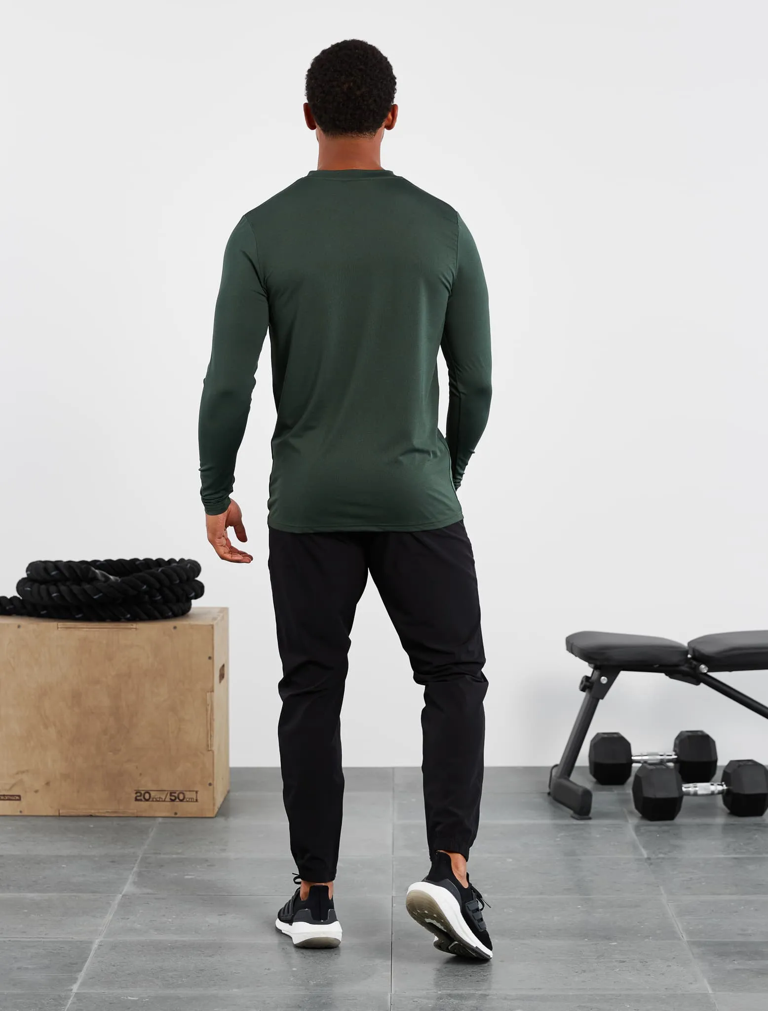 Training Long Sleeve T-Shirt - Dark Green