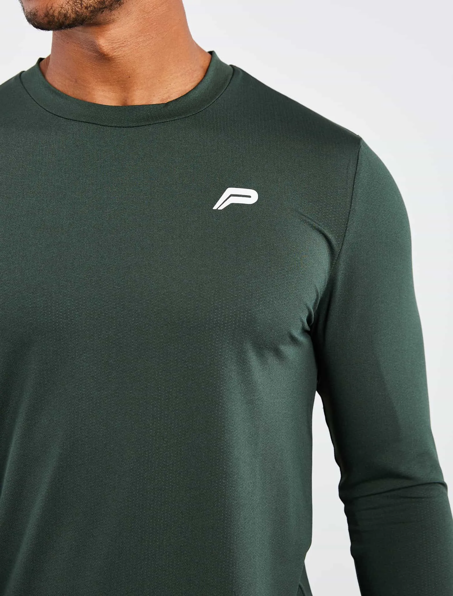 Training Long Sleeve T-Shirt - Dark Green