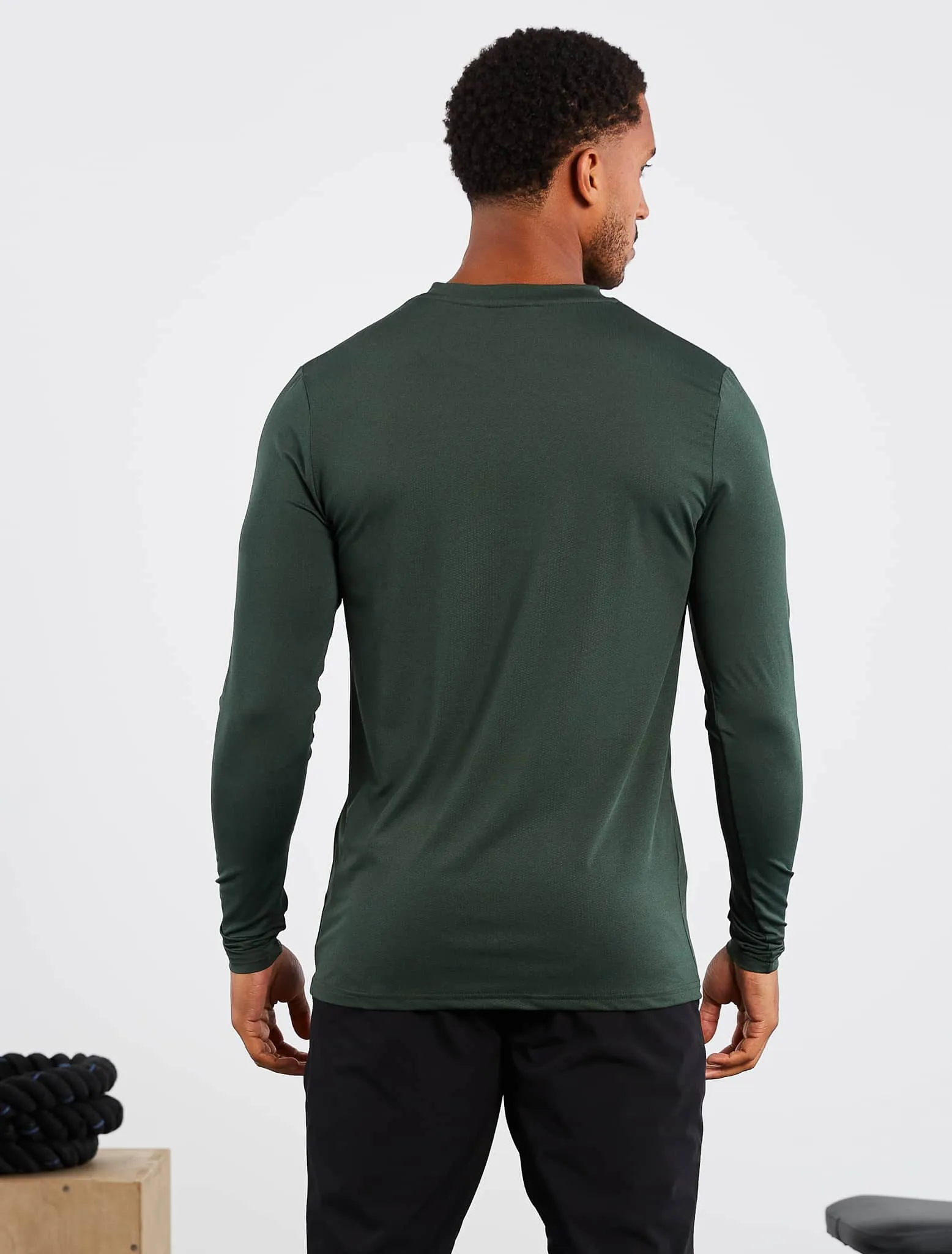 Training Long Sleeve T-Shirt - Dark Green