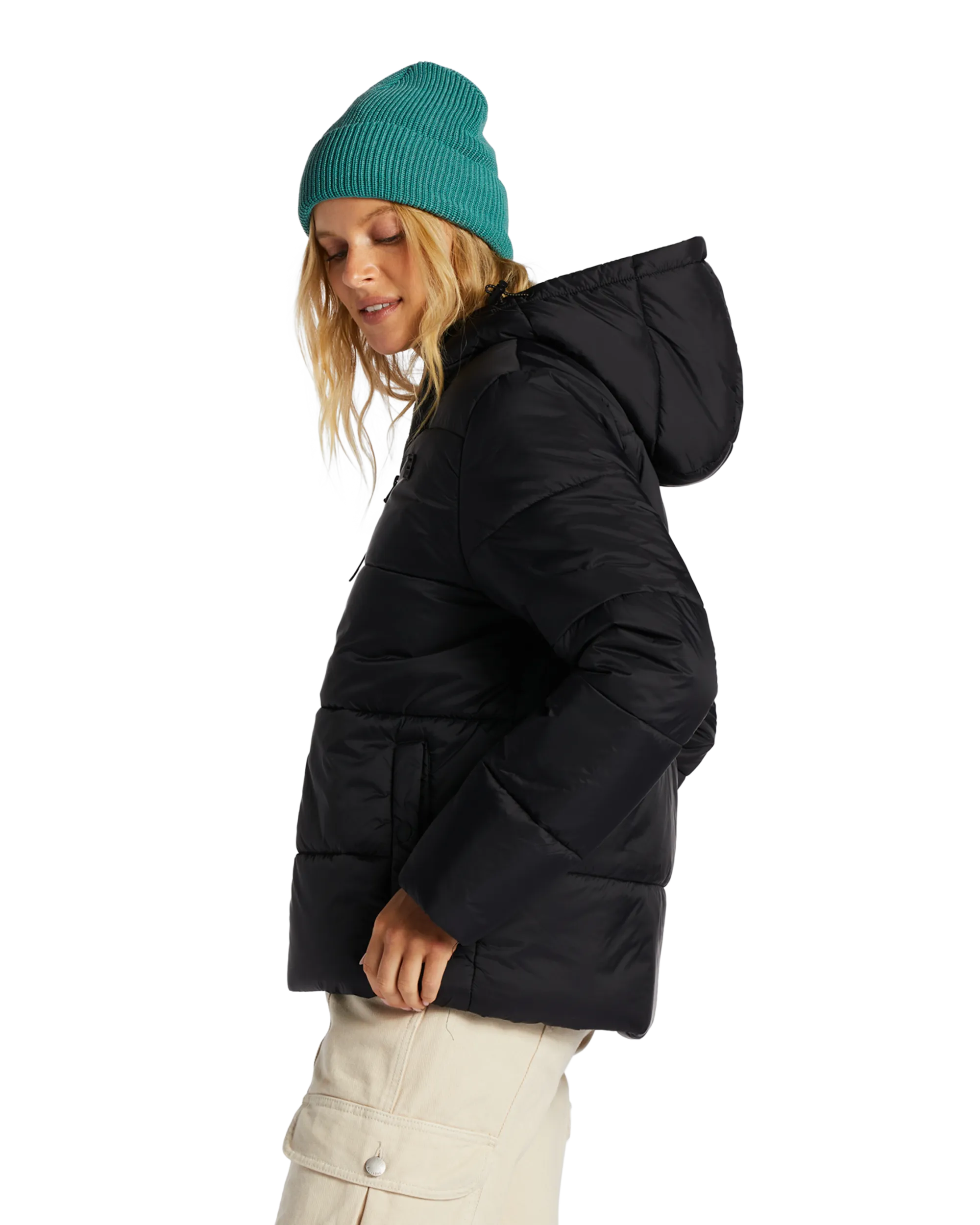 Transport Puffer 4 Jacket in Black