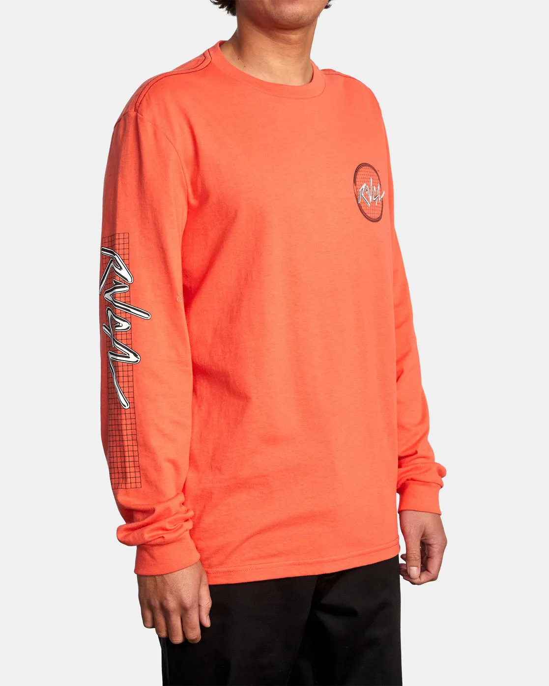 Tubed Long Sleeve Tee - Deep Sea Coral