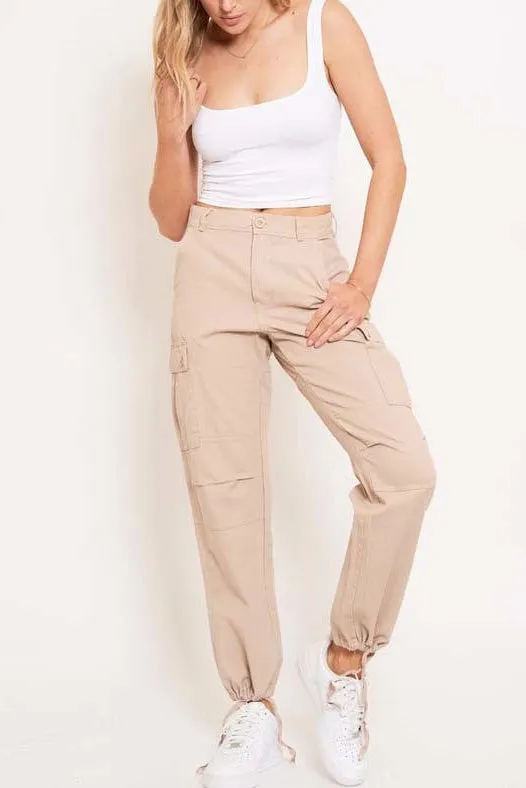 Twill Cargo Pants