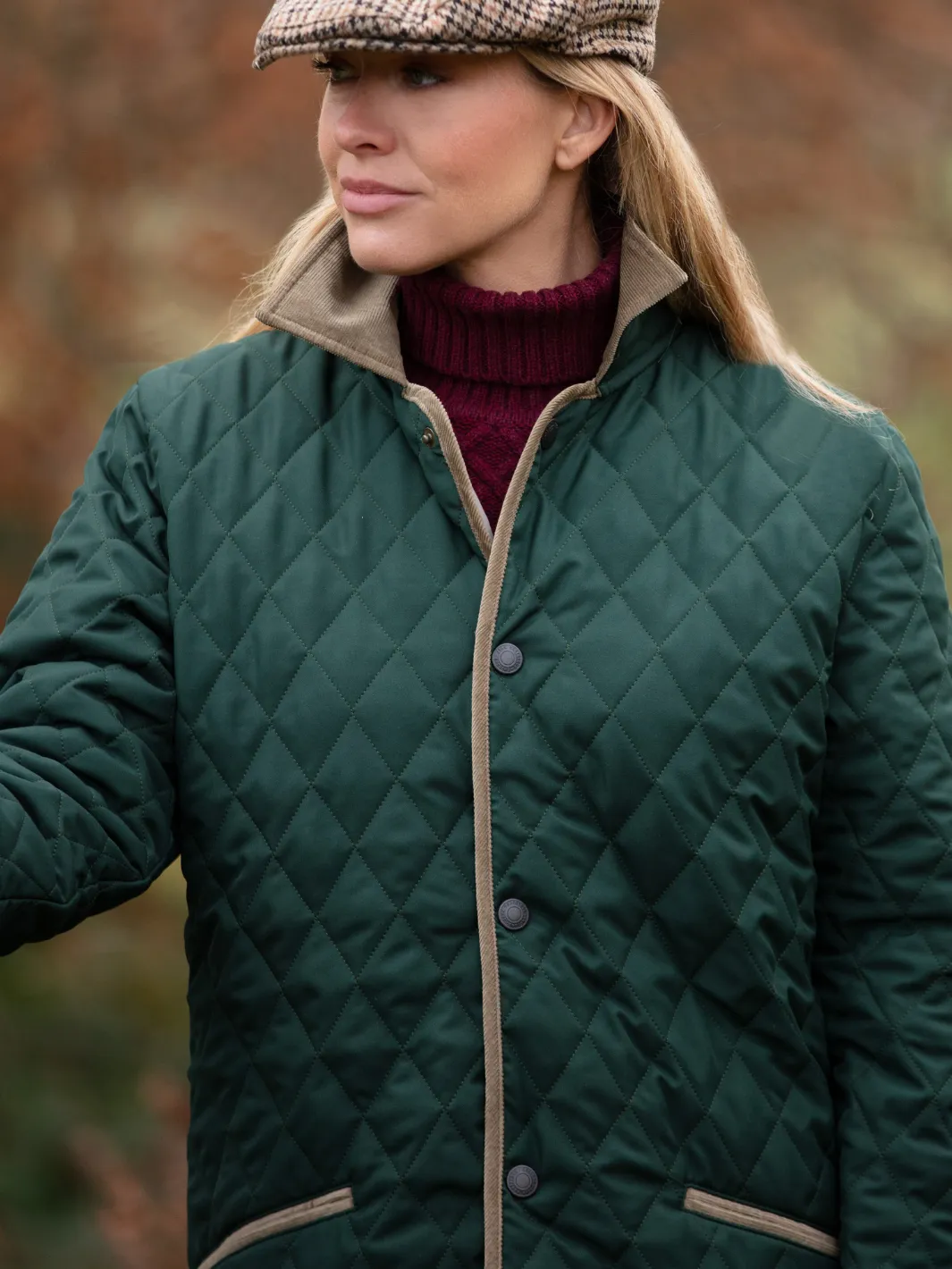 Unisex Paddock Quilt - Green