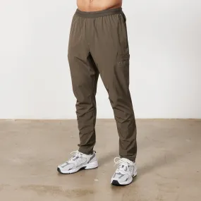 Vanquish Utility Brown Tapered Performance Pants