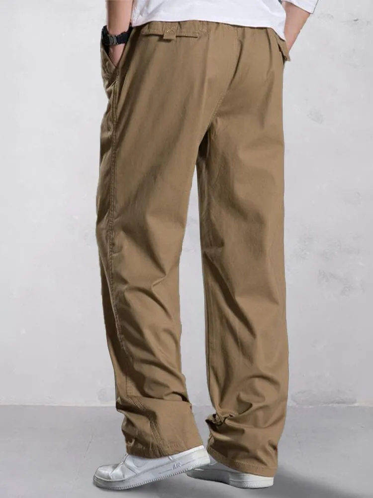 Versatile 100% Cotton Cargo Pants