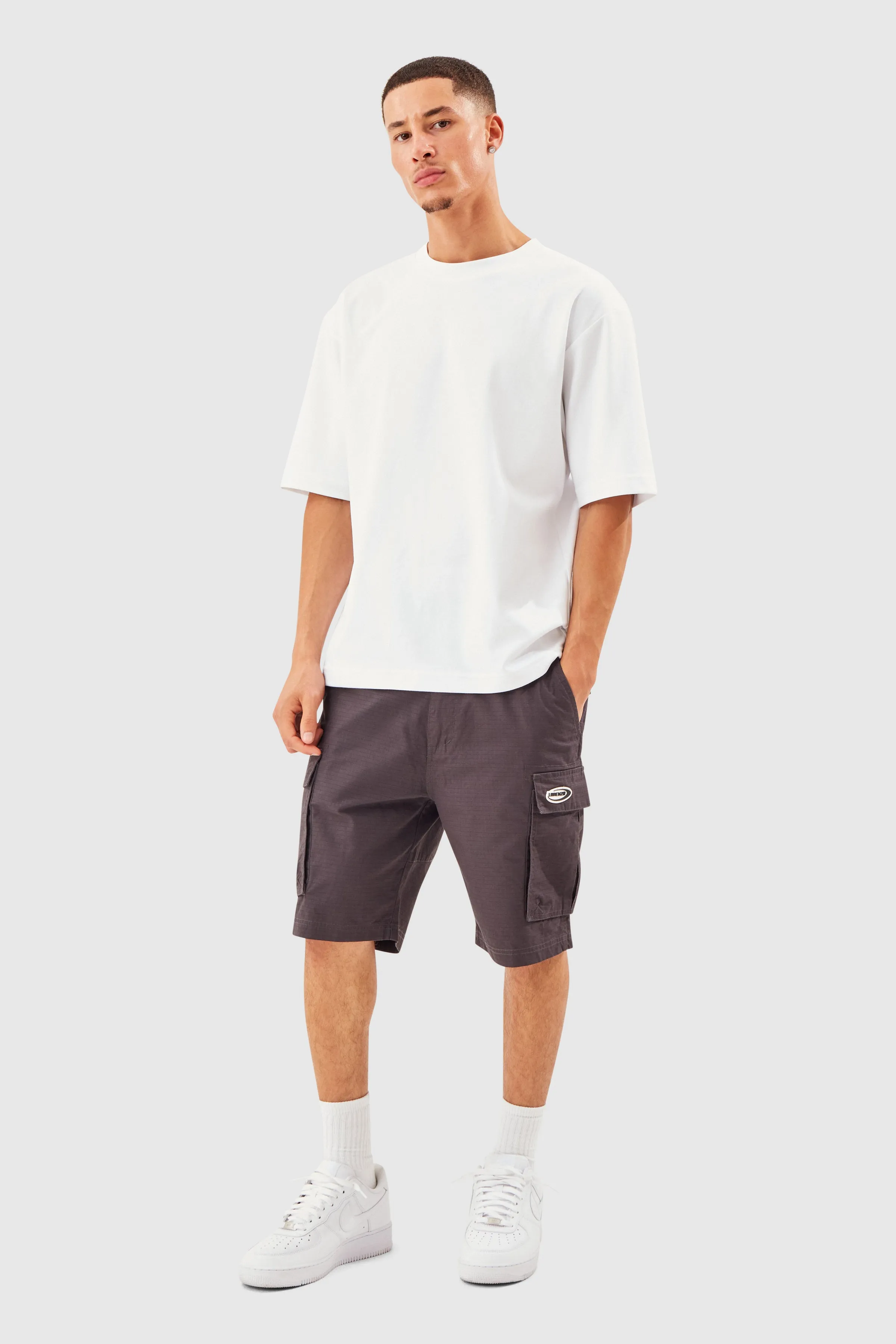 VOLANTE CARGO SHORT - CHARCOAL