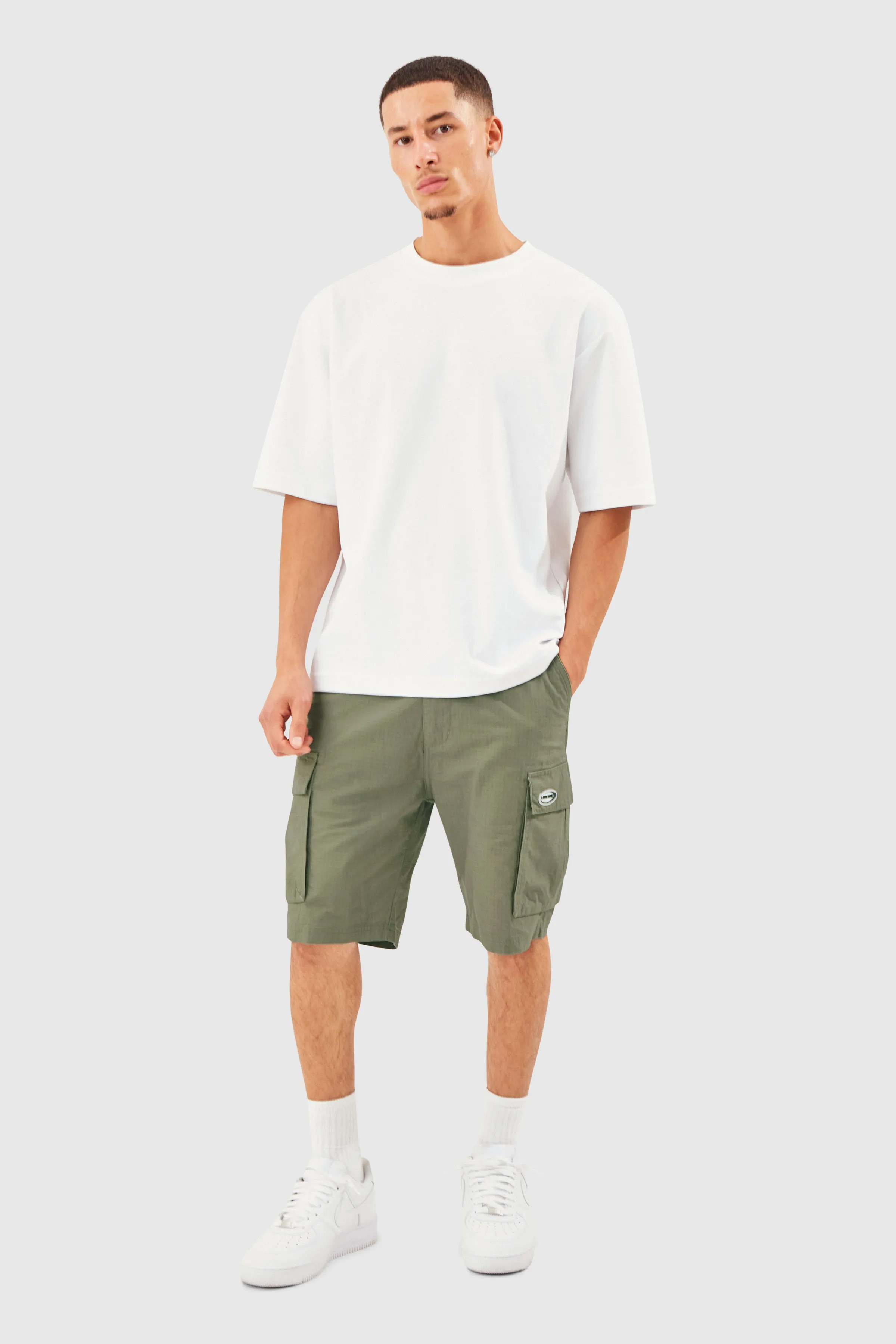 VOLANTE CARGO SHORT - SAGE KHAKI