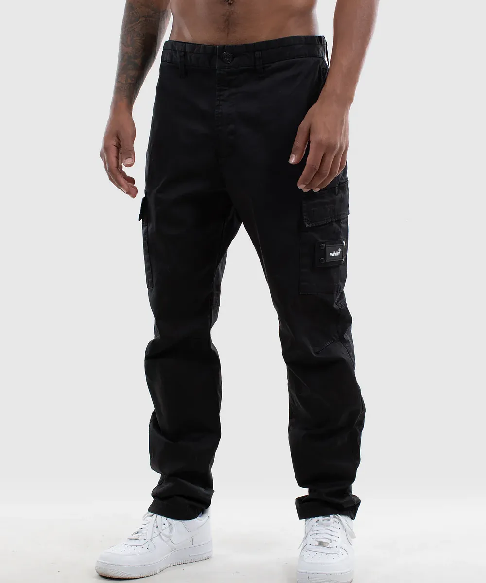 WNDRR Fairfax Cargo Pant (Black)