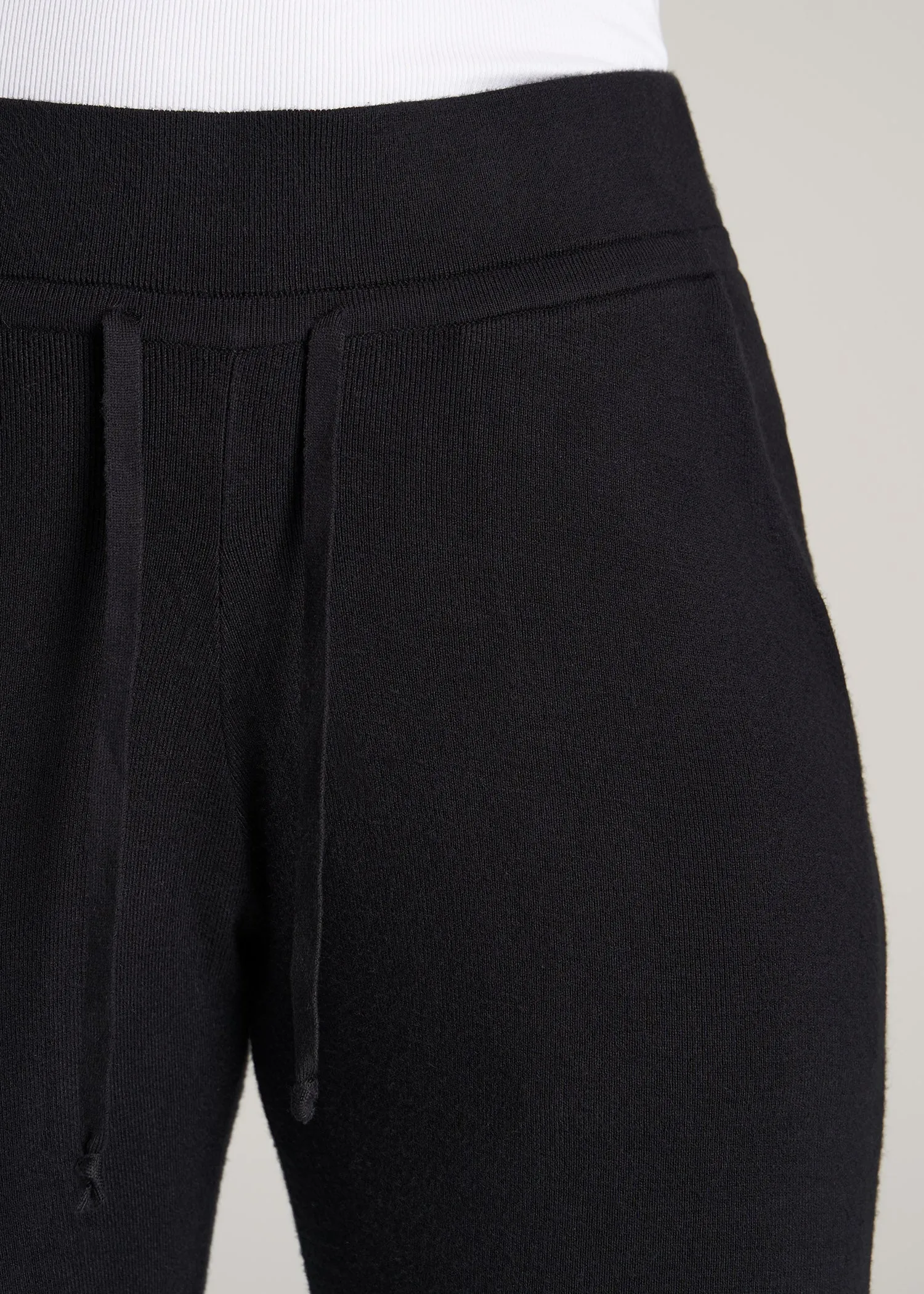 Women's Tall Knit Lounge Jogger in Black