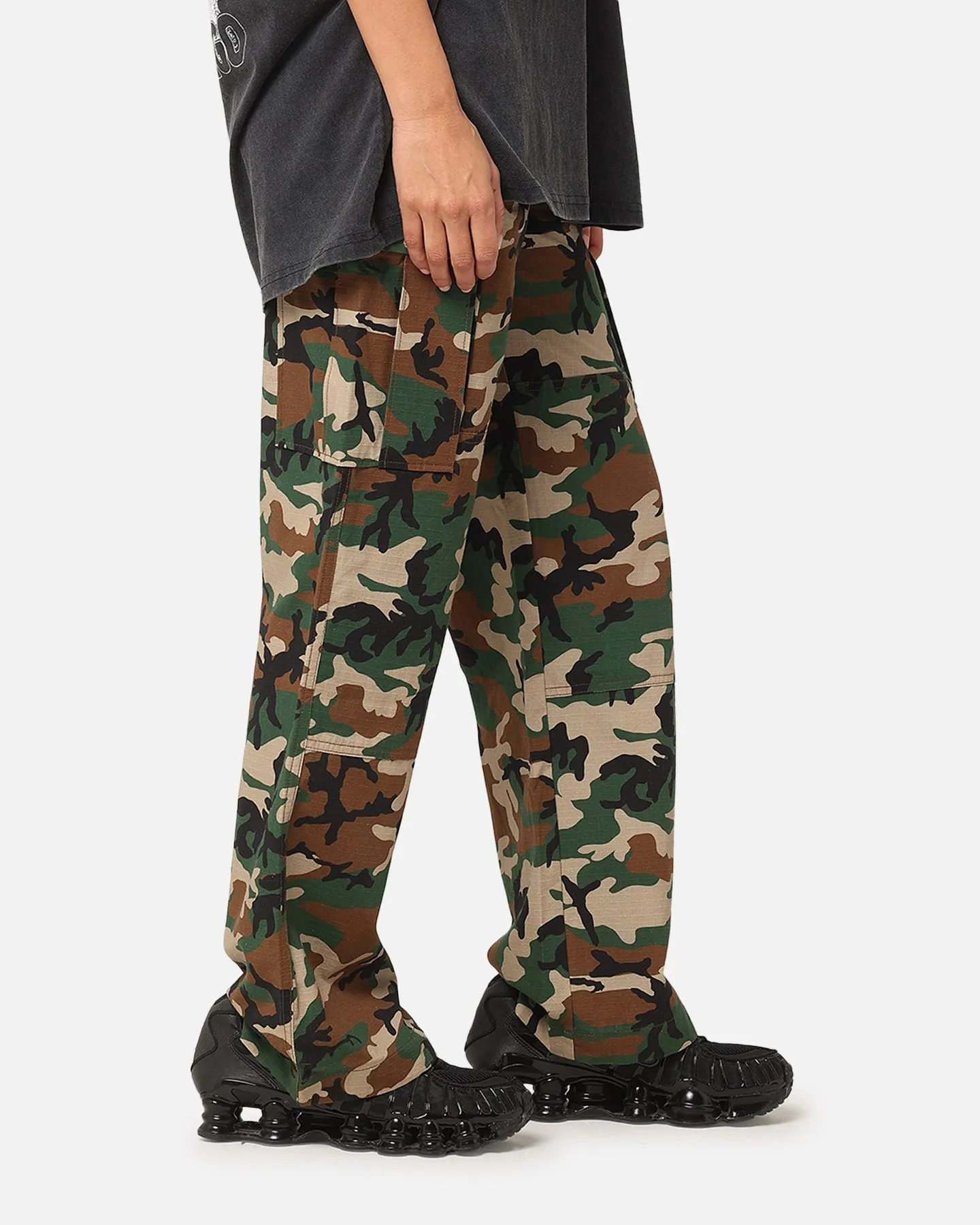 X-Girl Women's Easy Cargo Pants Camo