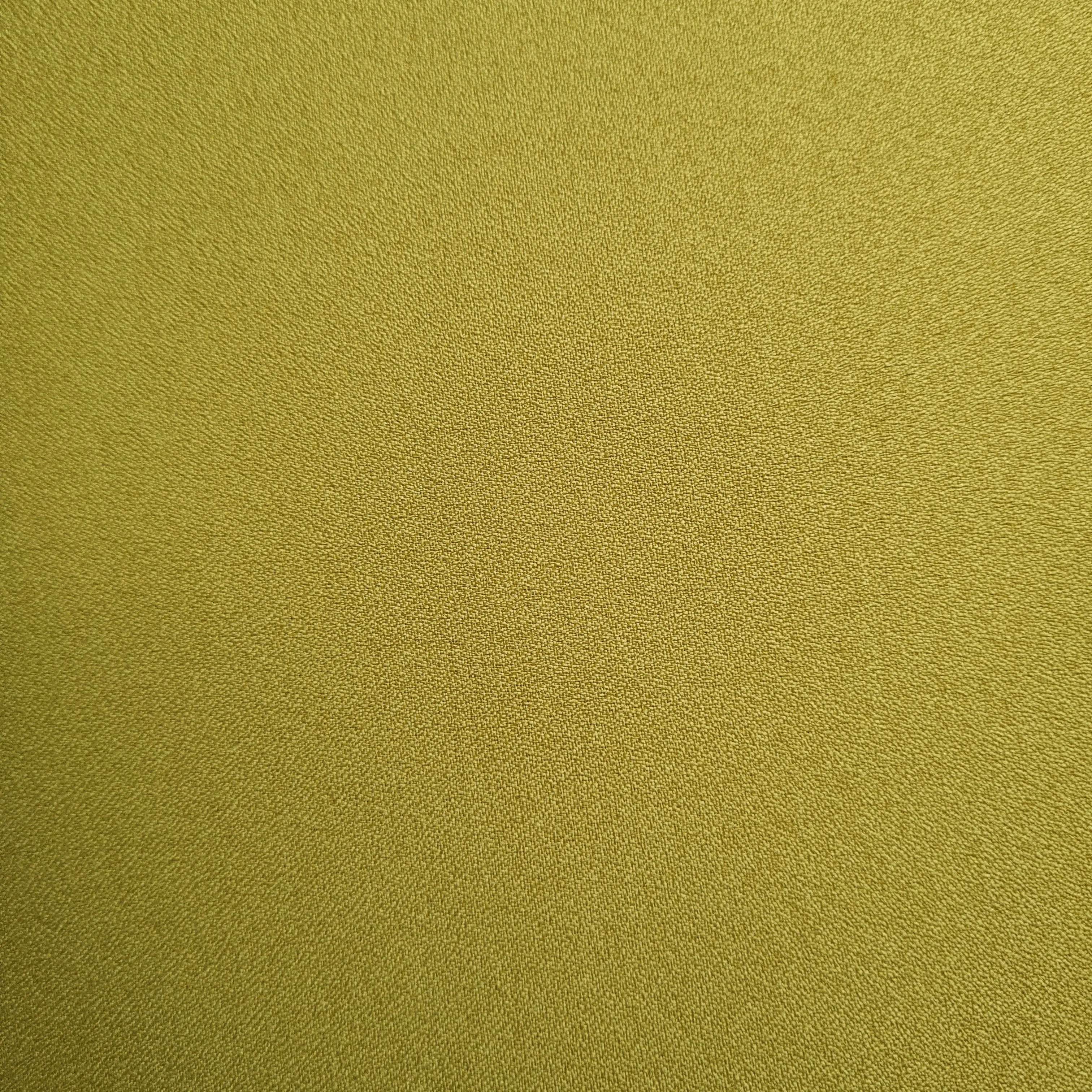 Yellow Solid Moss Crepe Fabric 17886